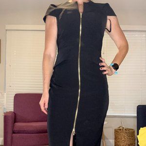 Short black dress